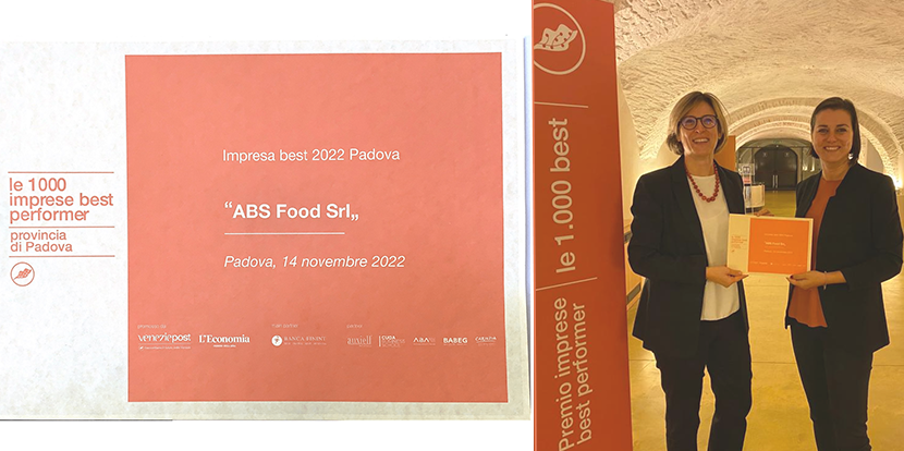 ABS FOOD tra i “Best Performer”