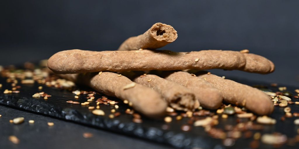 Grissini con proteina d’orzo upcycled